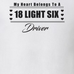 My Heart Belongs To A 1918 Light Six Driver Light Color T Shirt
