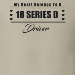 My Heart Belongs To A 1918 Series D Driver Light Color T Shirt