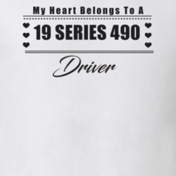 My Heart Belongs To A 1919 Series 490 Driver Light Color T Shirt