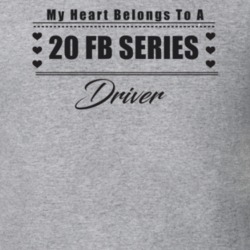 My Heart Belongs To A 1920 Fb Series Driver Light Color T Shirt