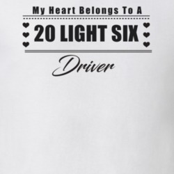 My Heart Belongs To A 1920 Light Six Driver Light Color T Shirt
