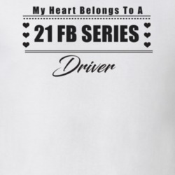 My Heart Belongs To A 1921 Fb Series Driver Light Color T Shirt