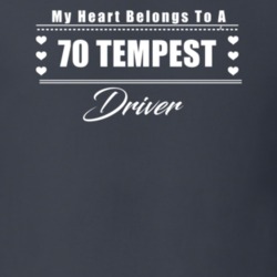 My Heart Belongs To A 1970 Tempest Driver Dark Color T Shirt