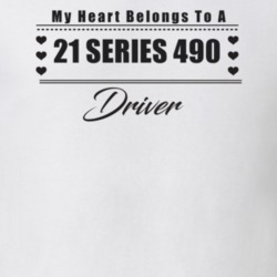 My Heart Belongs To A 1921 Series 490 Driver Light Color T Shirt