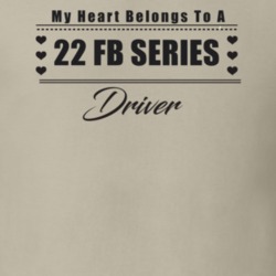 My Heart Belongs To A 1922 Fb Series Driver Light Color T Shirt