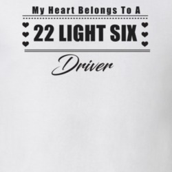 My Heart Belongs To A 1922 Light Six Driver Light Color T Shirt