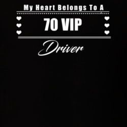 My Heart Belongs To A 1970 Vip Driver Dark Color T Shirt