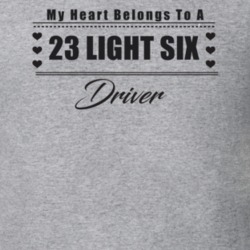My Heart Belongs To A 1923 Light Six Driver Light Color T Shirt