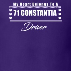 My Heart Belongs To A 1971 Constantia Driver Dark Color T Shirt