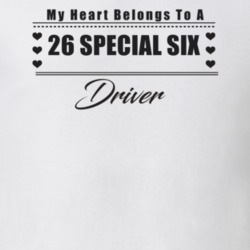 My Heart Belongs To A 1926 Special Six Driver Light Color T Shirt