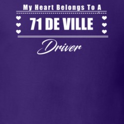 My Heart Belongs To A 1971 De Ville Driver Dark Color T Shirt