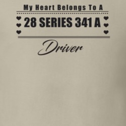 My Heart Belongs To A 1928 Series 341 A Driver Light Color T Shirt