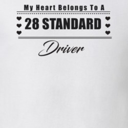 My Heart Belongs To A 1928 Standard Driver Light Color T Shirt