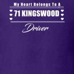 My Heart Belongs To A 1971 Kingswood Driver Dark Color T Shirt