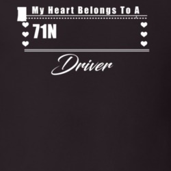 My Heart Belongs To A 1971 Laurentian Driver Dark Color T Shirt