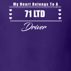 My Heart Belongs To A 1971 Ltd Driver Dark Color T Shirt