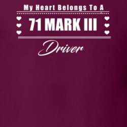 My Heart Belongs To A 1971 Mark Iii Driver Dark Color T Shirt