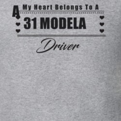 My Heart Belongs To A 1931 Model Aa Driver Light Color T Shirt