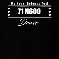 My Heart Belongs To A 1971 N600 Driver Dark Color T Shirt