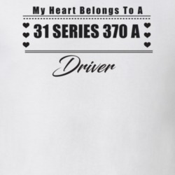 My Heart Belongs To A 1931 Series 370 A Driver Light Color T Shirt