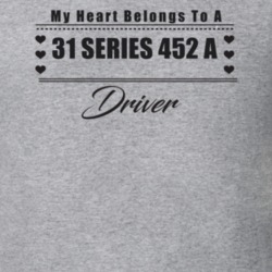 My Heart Belongs To A 1931 Series 452 A Driver Light Color T Shirt