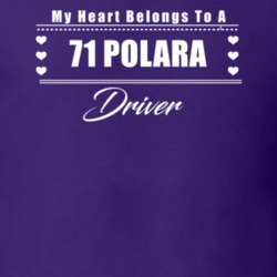 My Heart Belongs To A 1971 Polara Driver Dark Color T Shirt