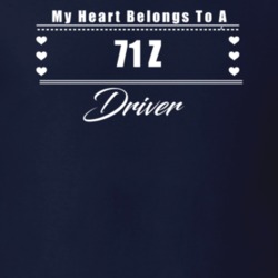 My Heart Belongs To A 1971 Z Driver Dark Color T Shirt