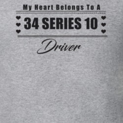 My Heart Belongs To A 1934 Series 10 Driver Light Color T Shirt