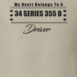 My Heart Belongs To A 1934 Series 355 D Driver Light Color T Shirt