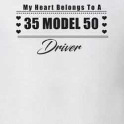My Heart Belongs To A 1935 Model 50 Driver Light Color T Shirt
