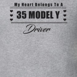 My Heart Belongs To A 1935 Model Y Driver Light Color T Shirt