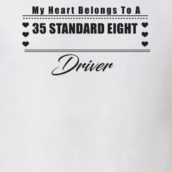 My Heart Belongs To A 1935 Standard Eight Driver Light Color T Shirt