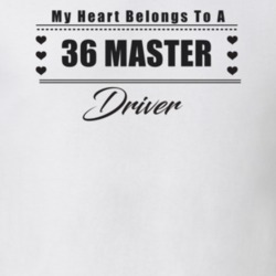 My Heart Belongs To A 1936 Master Driver Light Color T Shirt