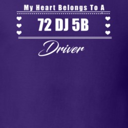 My Heart Belongs To A 1972 Dj 5B Driver Dark Color T Shirt