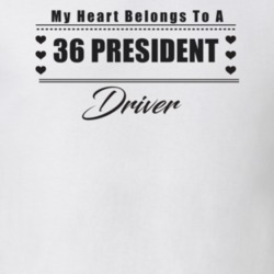 My Heart Belongs To A 1936 President Driver Light Color T Shirt