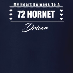 My Heart Belongs To A 1972 Hornet Driver Dark Color T Shirt