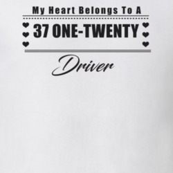 My Heart Belongs To A 1937 One-Twenty Driver Light Color T Shirt