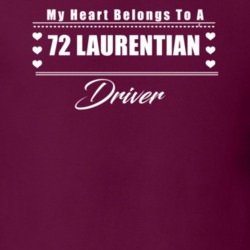 My Heart Belongs To A 1972 Laurentian Driver Dark Color T Shirt