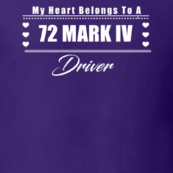 My Heart Belongs To A 1972 Mark Iv Driver Dark Color T Shirt