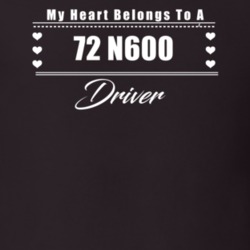 My Heart Belongs To A 1972 N600 Driver Dark Color T Shirt