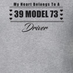 My Heart Belongs To A 1939 Model 73 Driver Light Color T Shirt