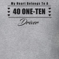 My Heart Belongs To A 1940 One-Ten Driver Light Color T Shirt