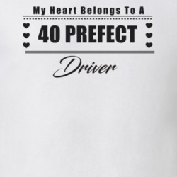 My Heart Belongs To A 1940 Prefect Driver Light Color T Shirt