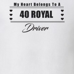 My Heart Belongs To A 1940 Royal Driver Light Color T Shirt