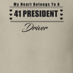 My Heart Belongs To A 1941 President Driver Light Color T Shirt