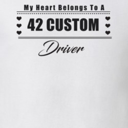 My Heart Belongs To A 1942 Custom Driver Light Color T Shirt