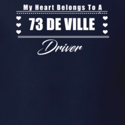 My Heart Belongs To A 1973 De Ville Driver Dark Color T Shirt