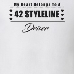 My Heart Belongs To A 1942 Styleline Driver Light Color T Shirt