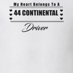 My Heart Belongs To A 1944 Continental Driver Light Color T Shirt