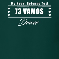 My Heart Belongs To A 1973 Vamos Driver Dark Color T Shirt